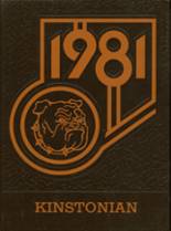 1981 Kinston High School Yearbook from Kinston, Alabama cover image