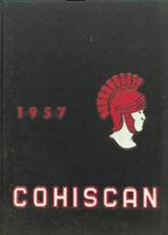 Connersville High School 1957 yearbook cover photo