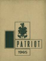 1965 Patrick Henry High School Yearbook from Roanoke, Alabama cover image