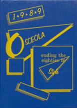 1989 Osceola High School Yearbook from Osceola, Nebraska cover image