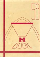 1959 Monroe High School Yearbook from Monroe, Wisconsin cover image