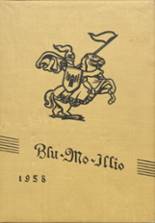 1958 Blue Mound High School Yearbook from Blue mound, Illinois cover image