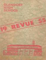 Glandorf High School 1955 yearbook cover photo