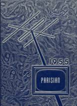 New Paris High School 1955 yearbook cover photo