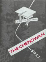 Chenoa High School 1957 yearbook cover photo