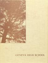 Geneva High School 1974 yearbook cover photo