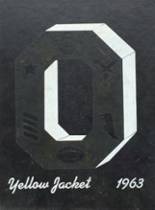 Oxford High School 1963 yearbook cover photo