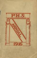 1916 Pottsville High School Yearbook from Pottsville, Pennsylvania cover image