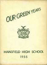 Mansfield High School 1955 yearbook cover photo