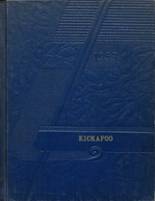 Kickapoo High School 1953 yearbook cover photo