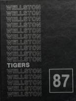 Wellston High School 1987 yearbook cover photo