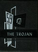 Trenton High School 1959 yearbook cover photo