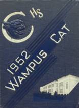Conway High School 1952 yearbook cover photo
