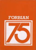 Forbes High School 1975 yearbook cover photo