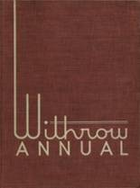 Withrow High School 1945 yearbook cover photo