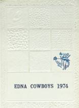 Edna High School 1974 yearbook cover photo