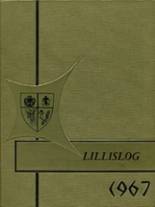 Bishop Lillis High School 1967 yearbook cover photo