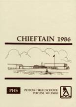 Potosi High School 1986 yearbook cover photo
