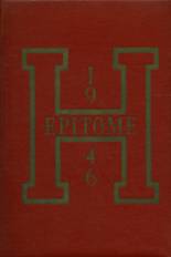 Hagerstown High School 1946 yearbook cover photo