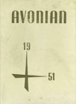 Avondale High School 1951 yearbook cover photo