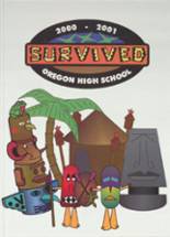 Oregon High School 2001 yearbook cover photo