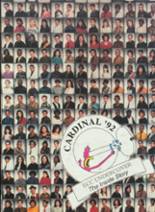 Central High School 1992 yearbook cover photo