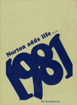 Norton Community High School 1981 yearbook cover photo