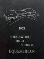 Ridgewood High School 1975 yearbook cover photo