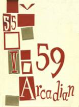 Arcadia High School 1959 yearbook cover photo