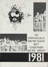 1981 Sperry High School Yearbook from Sperry, Oklahoma cover image