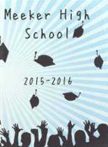 Meeker High School 2016 yearbook cover photo
