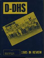 Delavan - Darien High School 1985 yearbook cover photo