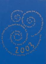 Miller City High School 2003 yearbook cover photo