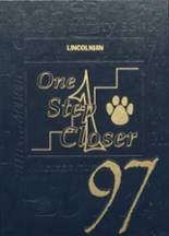 Lincoln College Preparatory Academy 1997 yearbook cover photo