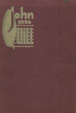 Marshall High School 1936 yearbook cover photo
