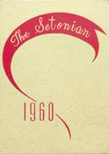 Seton Catholic High School 1960 yearbook cover photo