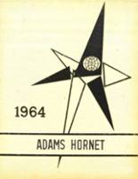 Adams High School 1964 yearbook cover photo