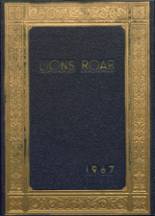 Lyons High School 1967 yearbook cover photo