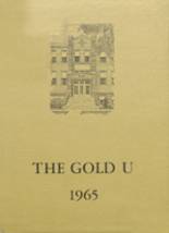 Union High School 1965 yearbook cover photo