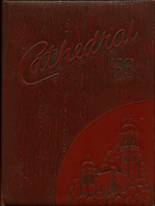 Cathedral Girls' High School 1953 yearbook cover photo