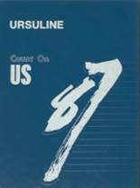 Ursuline Academy 1987 yearbook cover photo