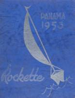 Panama High School 1953 yearbook cover photo