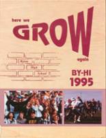 Byron High School 1995 yearbook cover photo