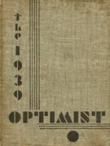 1939 Central High School Yearbook from Crookston, Minnesota cover image