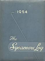 Sycamore High School 1954 yearbook cover photo