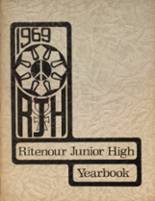 Ritenour Junior High School 1969 yearbook cover photo