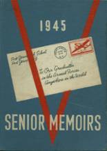 Port Jervis High School 1945 yearbook cover photo