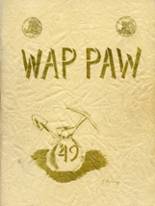 Paw Paw High School 1949 yearbook cover photo