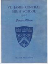 St. James High School 1966 yearbook cover photo