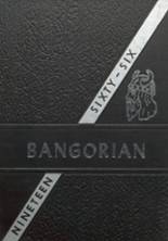 1966 Bangor High School Yearbook from Bangor, Michigan cover image